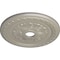 Ekena Millwork Palmetto Ceiling Medallion (Fits Canopies up to 3 5/8"), 23 5/8"OD x 3 5/8"ID x 1 5/8"P, Pearl White CM23PMPWS - alternate 3
